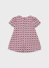 Vestido Flores Rojo Bebe Niña Mayoral M2910