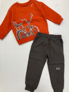 Conjunto Sudadera Estampado Bici Pantalón Pants Niño Mayoral M4453