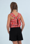 Blusa Tirantes Rojo Niña Junior Mayoral M6061 MAYORAL