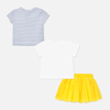 Conjunto camisetas y falda tul bebé niña Mayoral