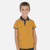 Polo manga corta estampado contraste niño Mayoral