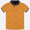 Polo manga corta estampado contraste niño Mayoral