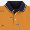 Polo manga corta estampado contraste niño Mayoral