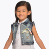 Chaleco de mezclilla para niña Mayoral