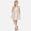 Vestido estampado flores niña Mayoral
