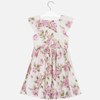 Vestido estampado flores niña Mayoral
