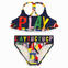 BIKINI ESTAMPADO NIÑA PLAYER