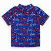 CAMISETA DE BAÑO ESTAMPADA NIÑO AZUL SEA RIDERS Tuctuc