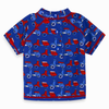 CAMISETA DE BAÑO ESTAMPADA NIÑO AZUL SEA RIDERS Tuctuc