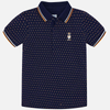 Polo manga corta Jacquard para niño Mayoral