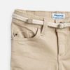 Short con cinturón niña Mayoral