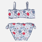 Bikini estampado para niña