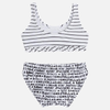 Bikini rayas y apliques para niña Mayoral