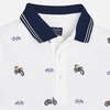 Polo manga corta estampada para niño Mayoral