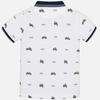 Polo manga corta estampada para niño Mayoral