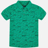Polo manga corta estampado para niño Mayoral