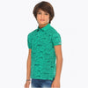 Polo manga corta estampado para niño Mayoral