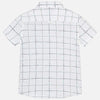 Camisa cuadros manga corta para niño Mayoral
