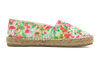 Alpargata flores para niña Mayoral