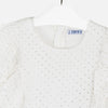 Blusa gasa brillos para niña Mayoral