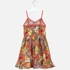 Vestido tirantes estampado flores niña Mayoral