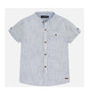 Camisa manga corta cuello mao Mayoral