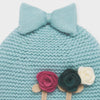 Conjunto tejido gorro bufanda y manoplas bebe niña Mayoral