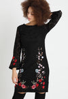 Vestido encage desigual dama talla 30 MEX 40 EUR Desigual