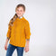 Sueter Tejido Trenza Mostaza Niña Juniors
