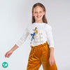 BLUSA M/L "LOVE" CRUDO NIÑA JUNIORS MAYORAL Mayoral