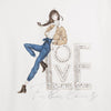 BLUSA M/L "LOVE" CRUDO NIÑA JUNIORS MAYORAL Mayoral