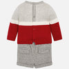 CONJ, PANTALON CORTO CON LEOTARDO ROJO BEBE NIÑO Mayoral