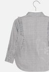 CAMISA VESTIR MANGA LARGA RALLAS NIÑA Mayoral