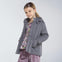 Abrigo Mayoral Paño Gorro Gris Para Niña Mayoral M7408