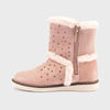 BOTA PIEL ESTRELLAS ROSA MAYORAL