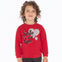 SUDADERA SMILE COLOR ROJO NIÑA MAYORAL