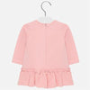 VESTIDO MANGA LARGA ROSA BEBE MAYORAL Mayoral