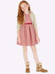 VESTIDO M/C ROJO JUNIOR MAYORAL