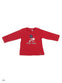 BLUSA M/L 95% DE ALGODÓN COLOR ROJO BEBE MAYORAL