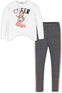 Conjunto Leggins Gris Blusa M/L Porrista Niña Junior Mayoral