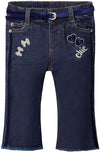PANTALON MEZCLILLA ACAMPANADO CON CINTURON CINTURA AJUSTABLE BEBE MAYORAL Mayoral