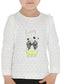 BLUSA M/L BEAUTY LUNARES PLATA NIÑA MAYORAL