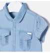 CAMISA MEZCLILLA M/C NIÑA MAYORAL Mayoral