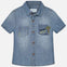 CAMISA M/C MEZCLILLA DESLAVADA BEBE NIÑO MAYORAL