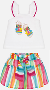 CONJUNTO FALDA SHORT NIÑA MAYORAL Mayoral