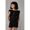 Overol Shorts Vestir Negro Niña Boboli M729334