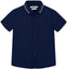 CAMISA M/C LISA MARINO 100% ALGODON NIÑO MAYORAL