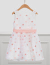 VESTIDO TUL LUNARES ROSAS NIÑA ABEL & LULA Abel y Lula