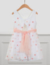 VESTIDO TUL LUNARES ROSAS NIÑA ABEL & LULA Abel y Lula