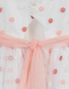 VESTIDO TUL LUNARES ROSAS NIÑA ABEL & LULA Abel y Lula